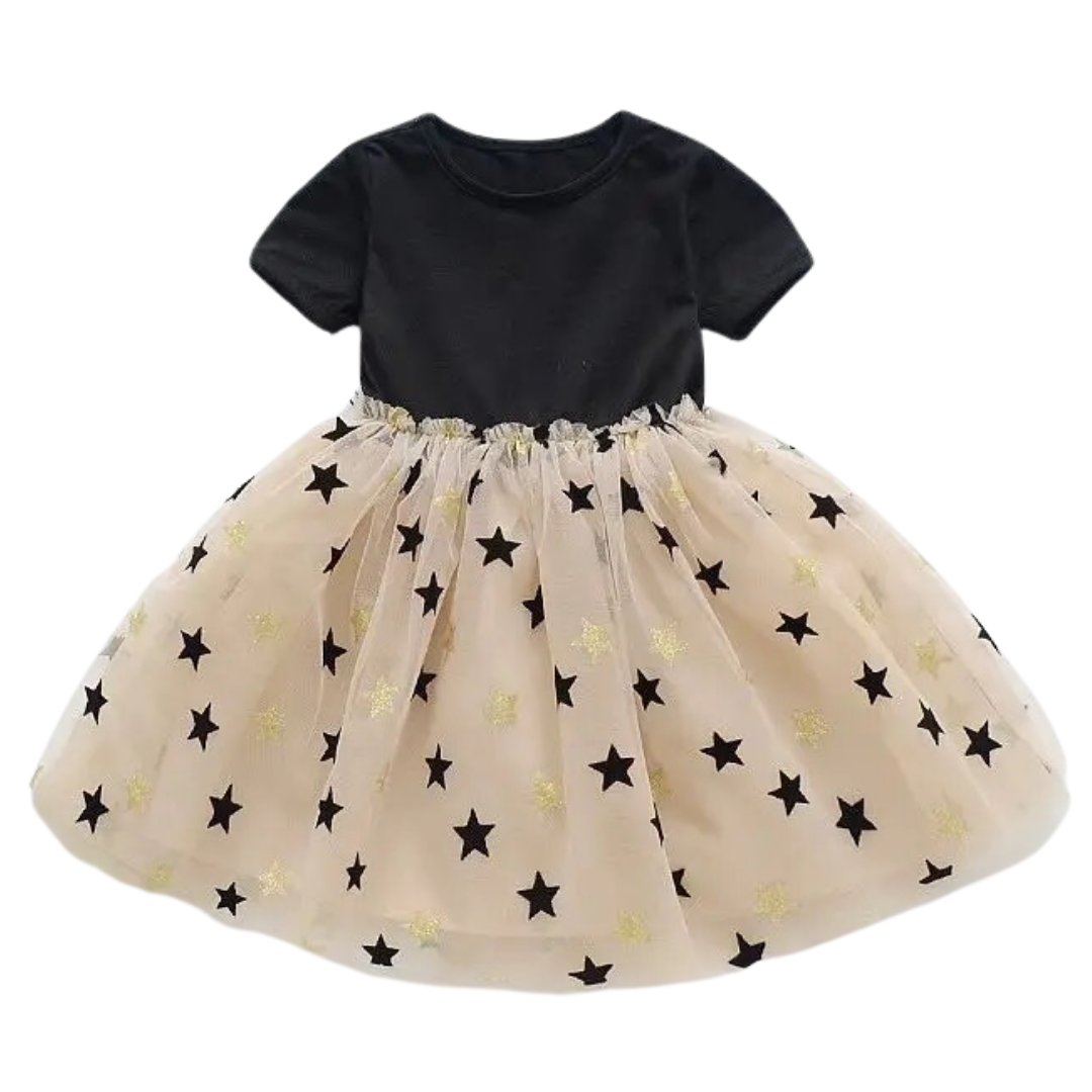 Black stars Dress