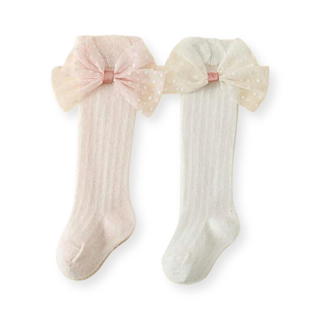 Bow high socks