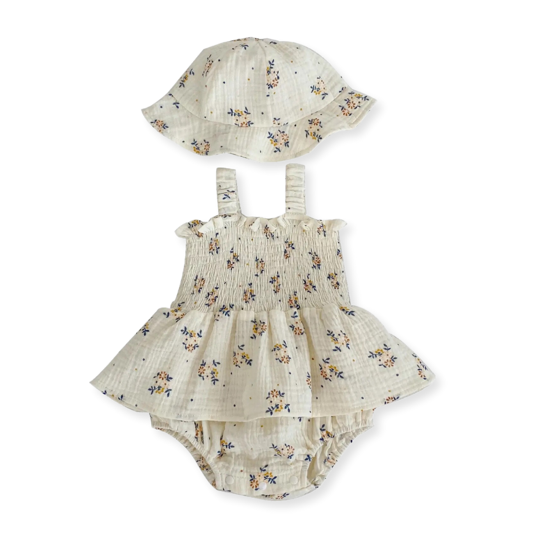 Cute summer baby girl set