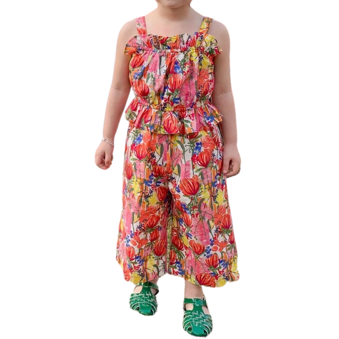 Floral print set