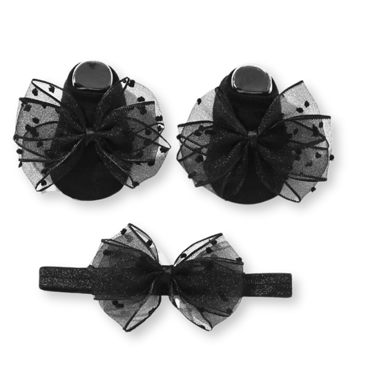 headband with a match socks